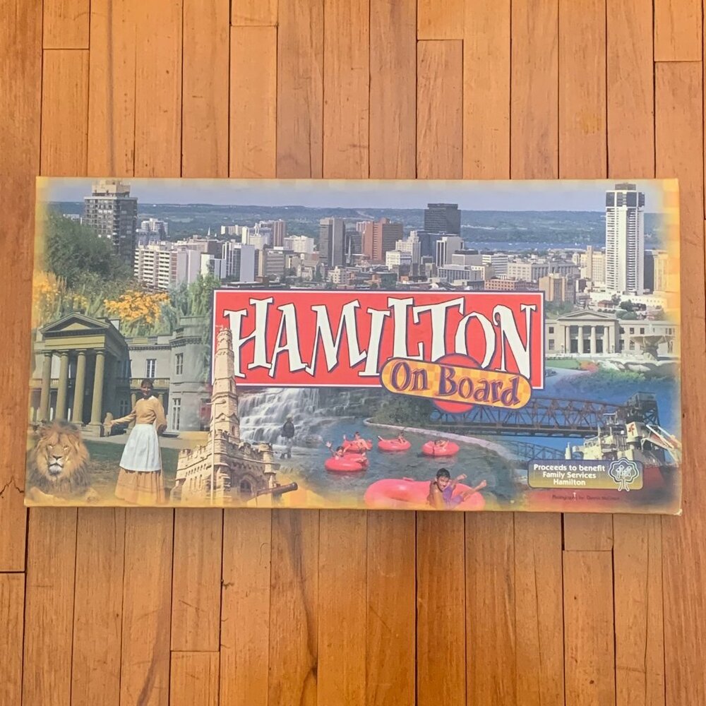 Hamilton On Board 2002 City of Hamilton Monopoly Board Game